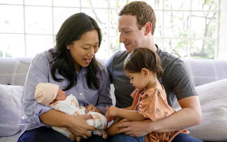Mark Zuckerberg famille